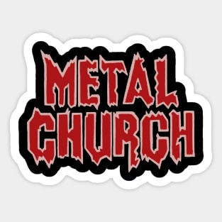 Metal Church Sticker